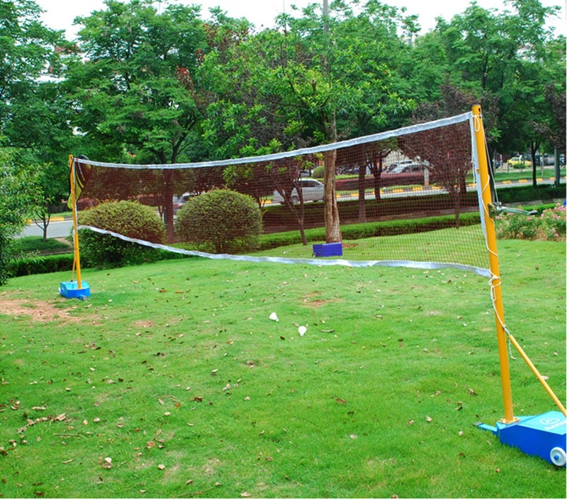 NKTM Badminton Net, Badminton Sets for Backyards with Net Badminton Net for Backyard Badminton Nets Portable Badminton Tournament Net for Garden Schoolyard Backyard (20 FT x 2.5 FT) - Image 5